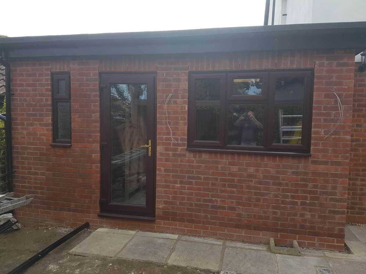 Rear kitchen/utility and toliet extension